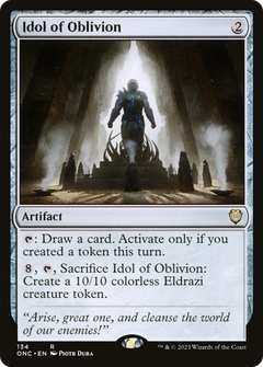 Idol of Oblivion (134) [Phyrexia: All Will Be One Commander] - Deck Out Gaming