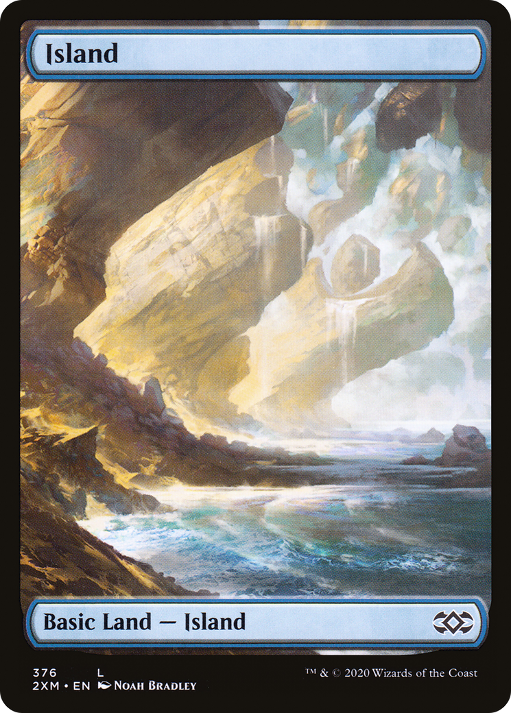 Island (376) (376) [Double Masters] foil - Deck Out Gaming