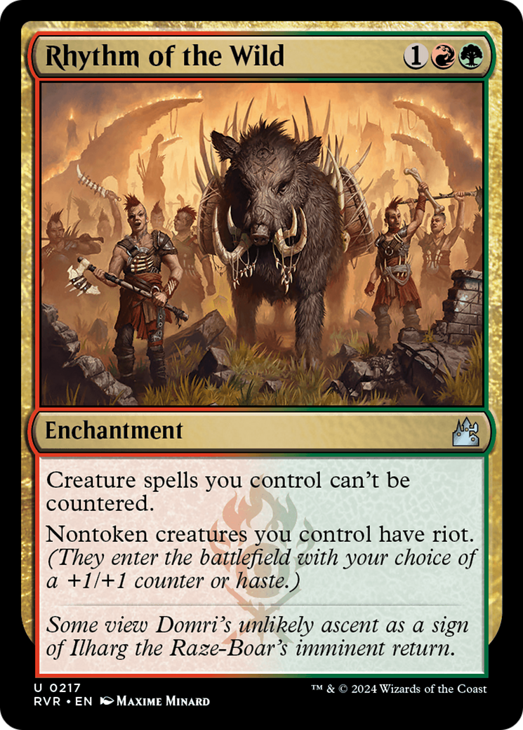 Rhythm of the Wild (217) [Ravnica Remastered] - Deck Out Gaming