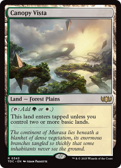 Canopy Vista (343) [Commander: Tarkir: Dragonstorm] - Deck Out Gaming