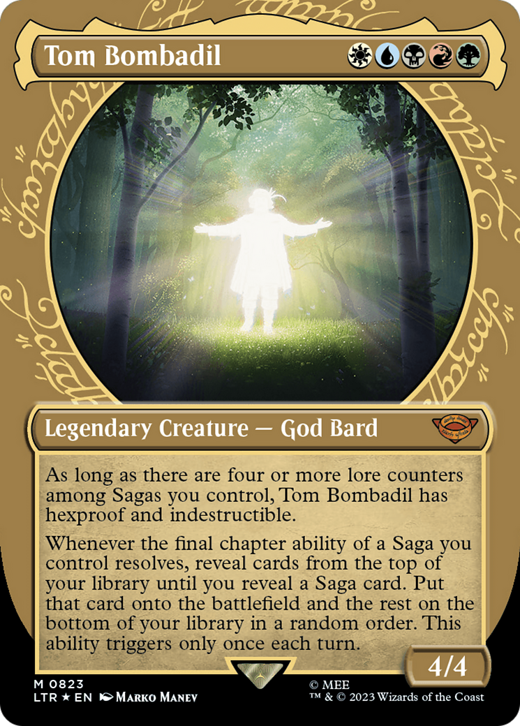 Tom Bombadil (Showcase) (Surge Foil) (823) [The Lord of the Rings: Tales of Middle-earth] foil - Deck Out Gaming