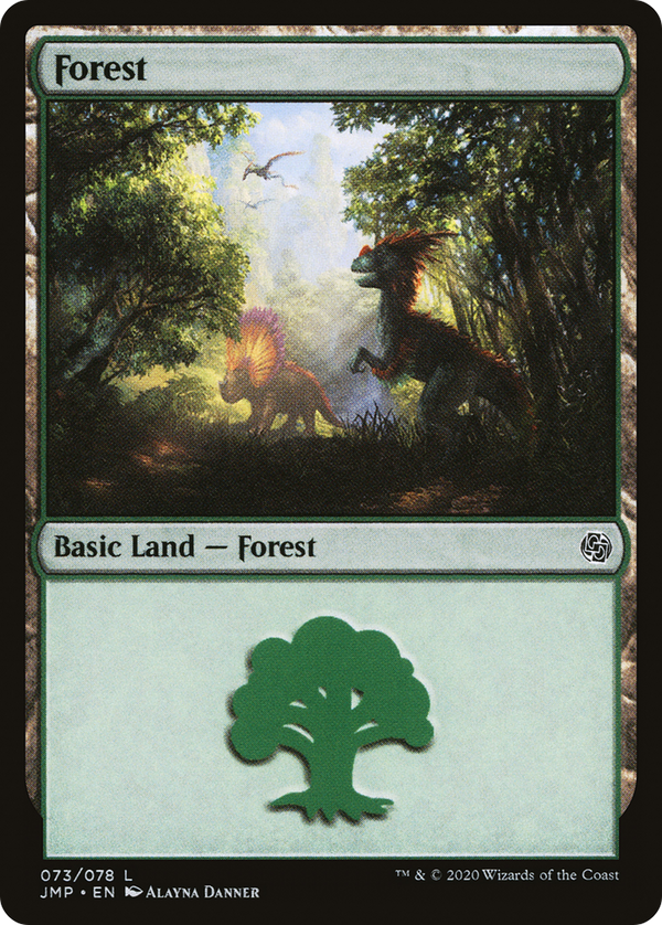 Forest (73) (73) [Jumpstart] - Deck Out Gaming