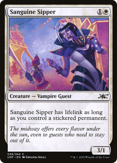 Sanguine Sipper (26) [Unfinity] - Deck Out Gaming