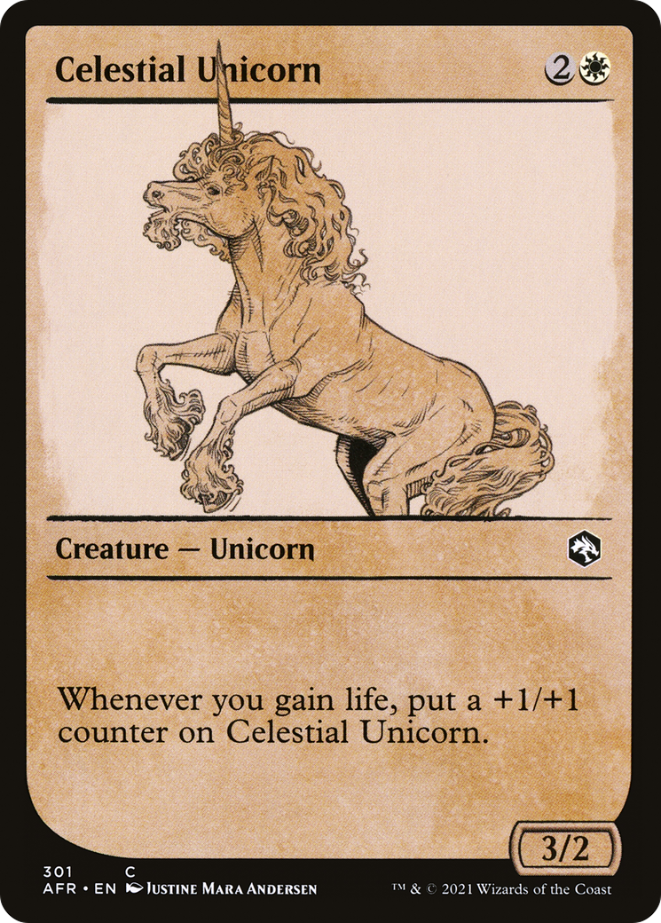 Celestial Unicorn (301) [Adventures in the Forgotten Realms] - Deck Out Gaming
