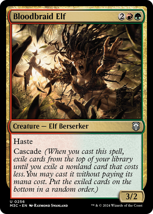 Bloodbraid Elf (256) [Modern Horizons 3 Commander] - Deck Out Gaming