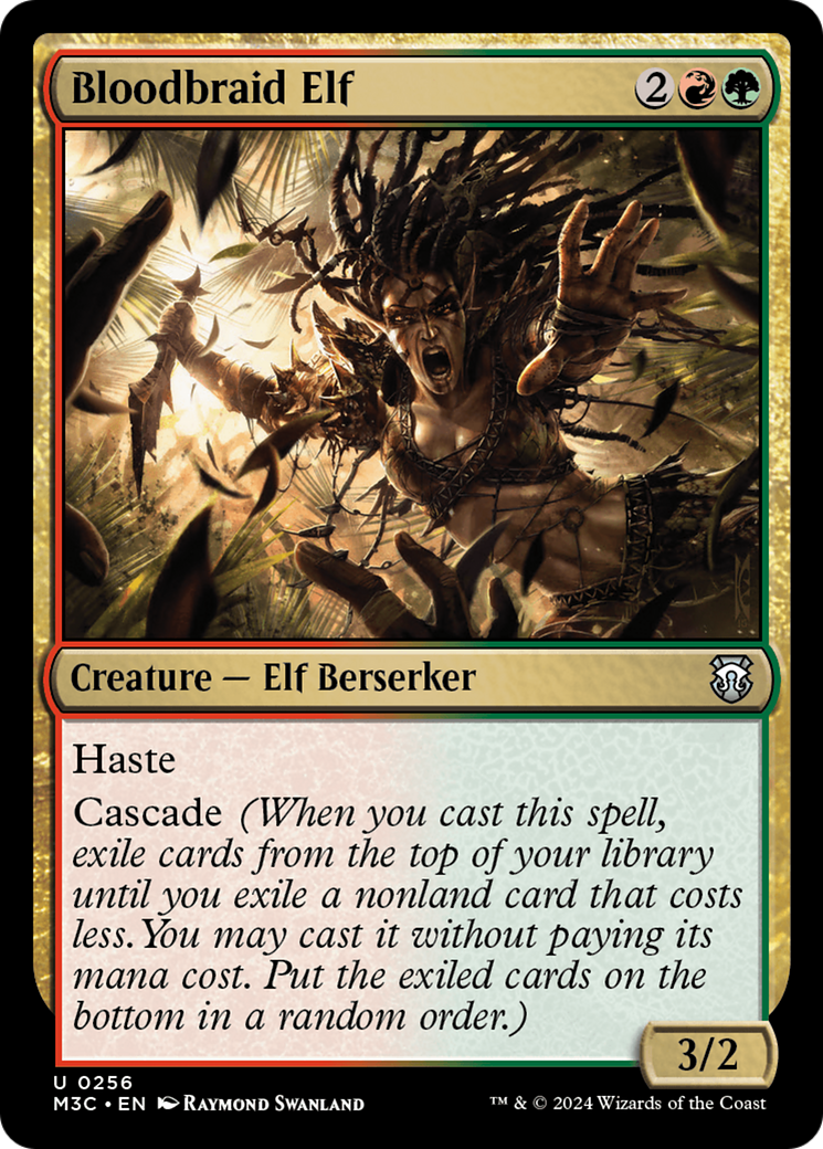 Bloodbraid Elf (256) [Modern Horizons 3 Commander] - Deck Out Gaming
