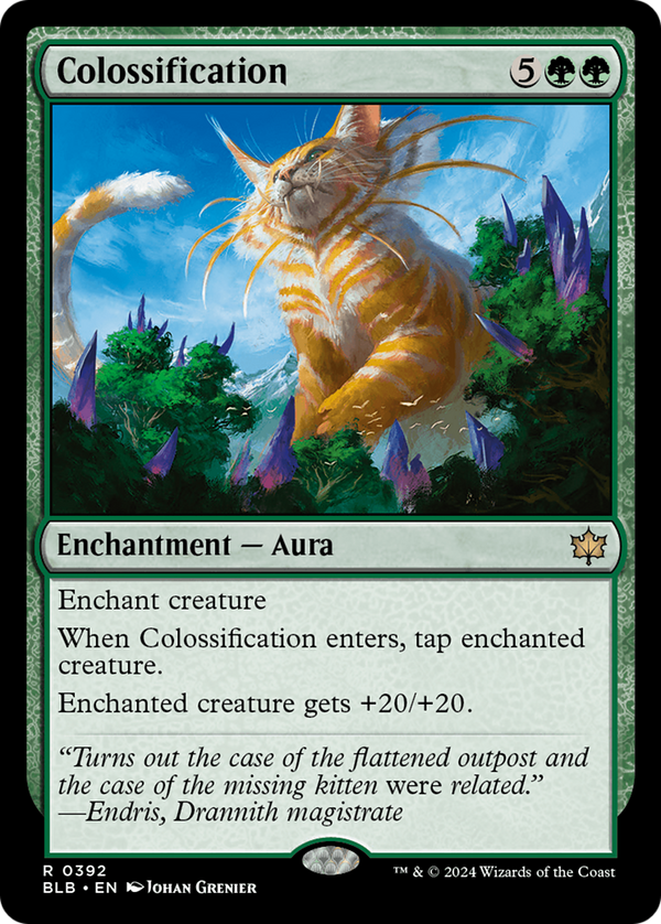 Colossification (392) [Bloomburrow] - Deck Out Gaming