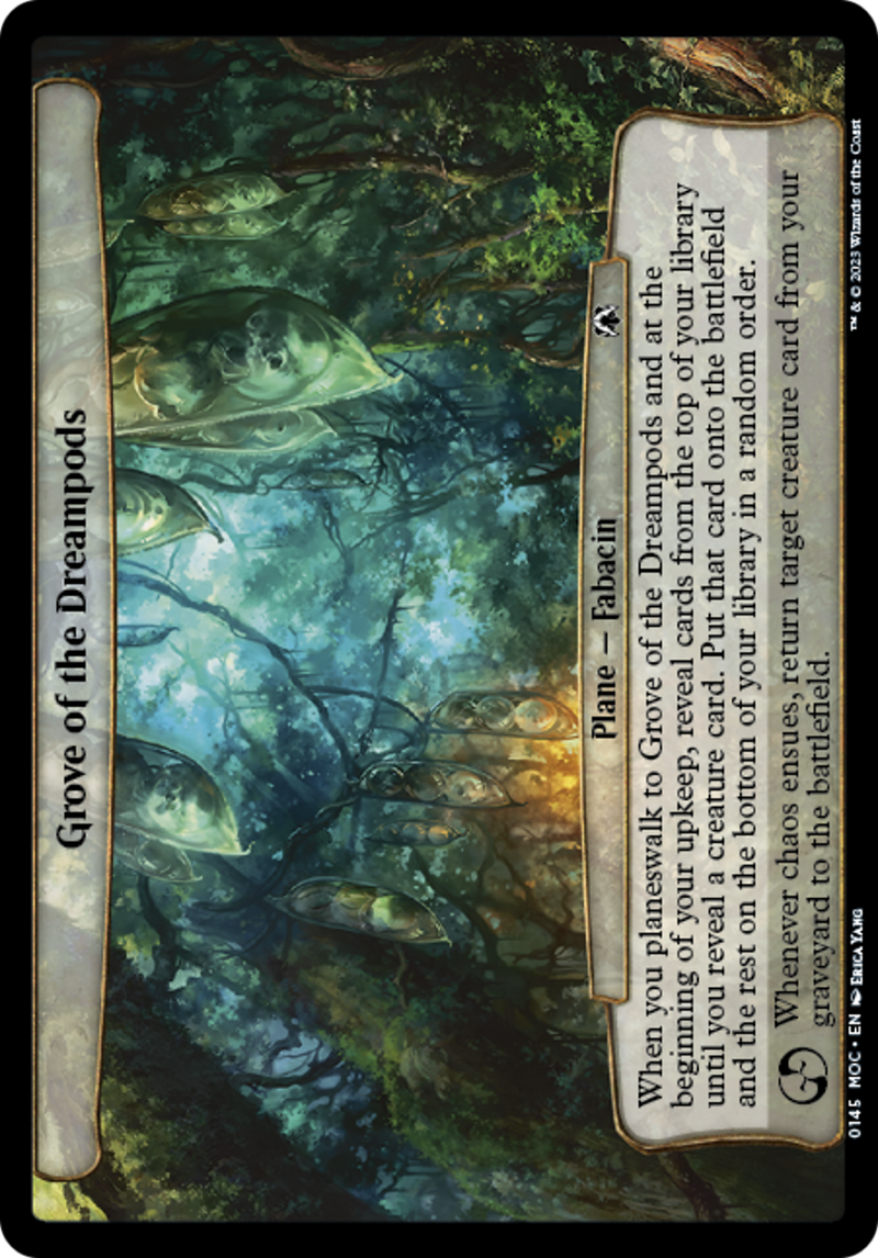 Grove of the Dreampods (145) [March of the Machine Commander] - Deck Out Gaming