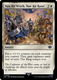 Now for Wrath, Now for Ruin! (24) [The Lord of the Rings: Tales of Middle-earth] - Deck Out Gaming