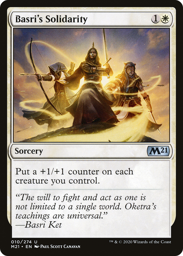Basri's Solidarity (10) [Core Set 2021] - Deck Out Gaming
