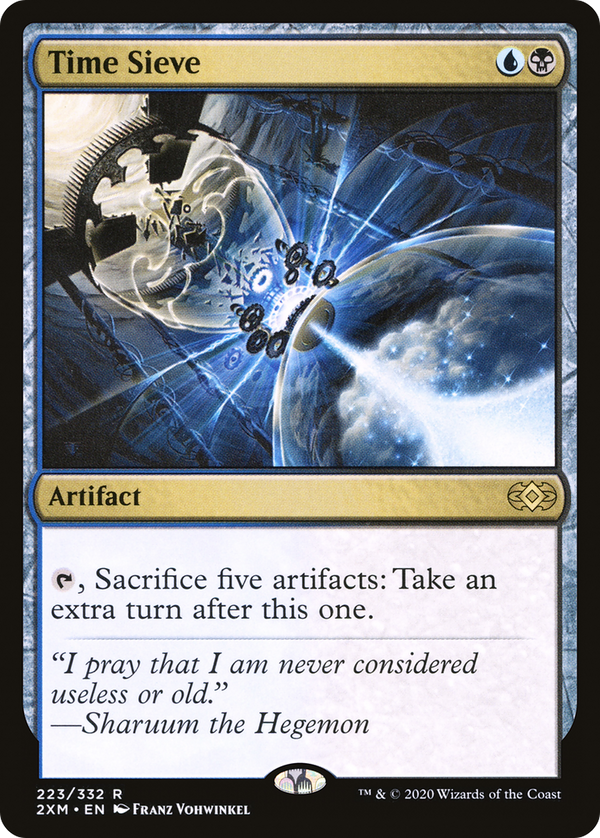 Time Sieve (223) [Double Masters] foil - Deck Out Gaming