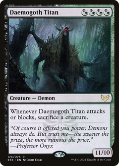 Daemogoth Titan (174) [Strixhaven: School of Mages] - Deck Out Gaming
