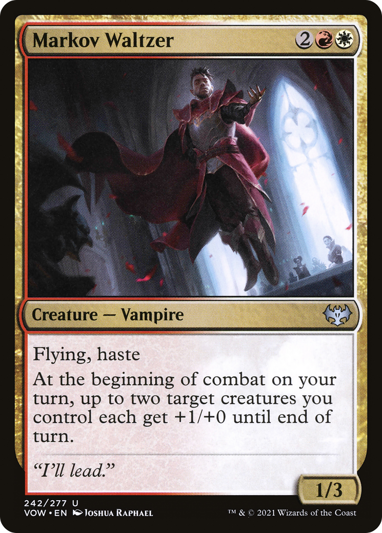Markov Waltzer (242) [Innistrad: Crimson Vow] foil - Deck Out Gaming