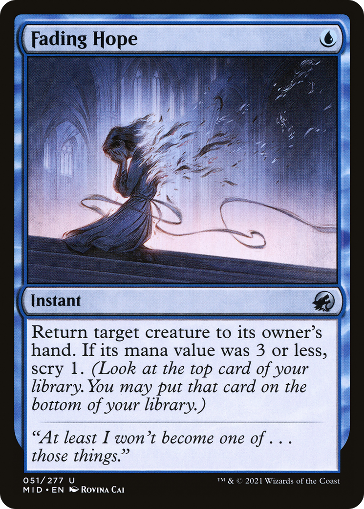 Fading Hope (51) [Innistrad: Midnight Hunt] - Deck Out Gaming