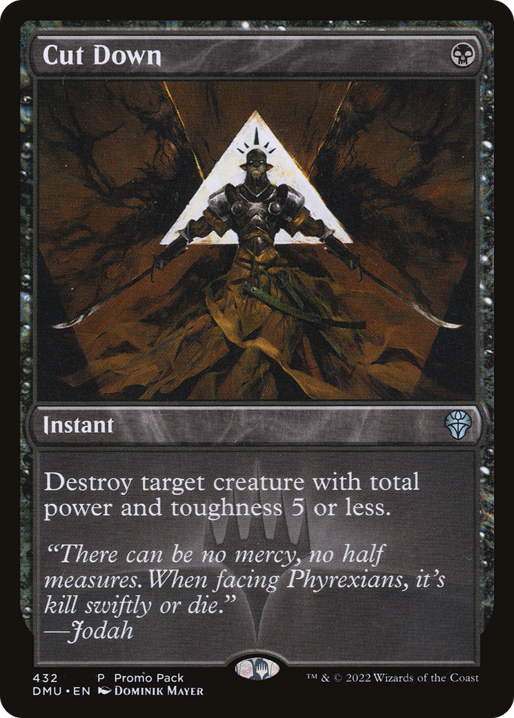 Cut Down (432) [Dominaria United] foil - Deck Out Gaming