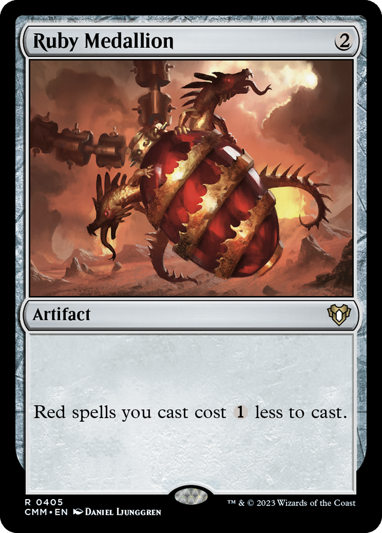 Ruby Medallion (405) [Commander Masters] - Deck Out Gaming