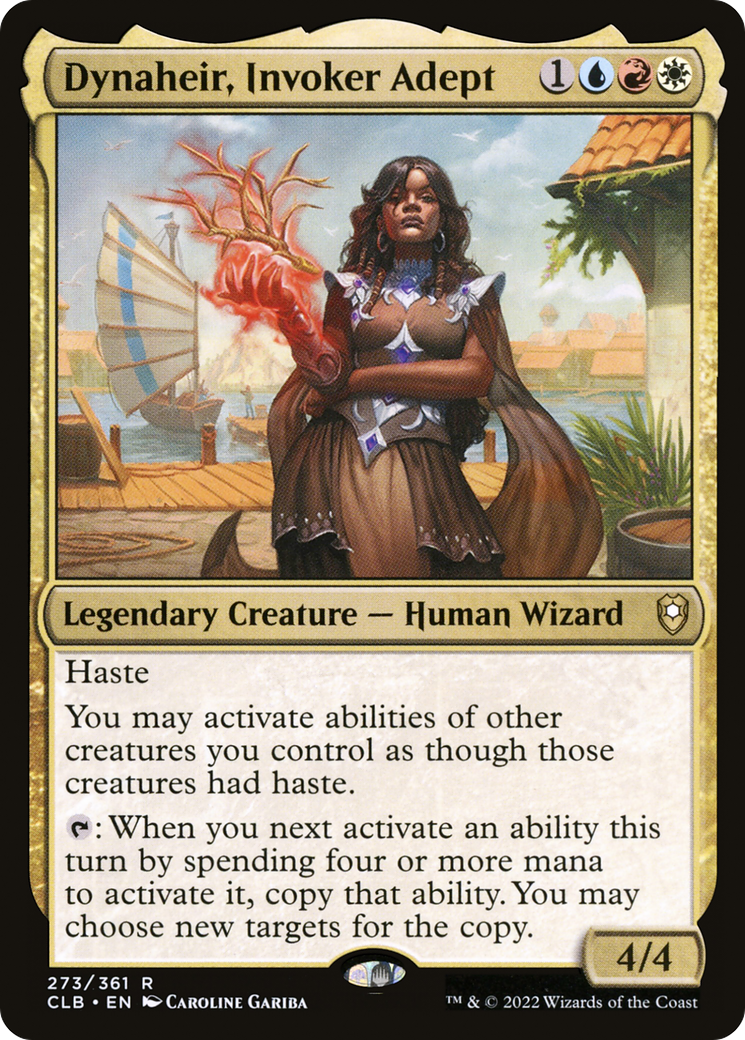 Dynaheir, Invoker Adept (273) [Commander Legends: Battle for Baldur's Gate] - Deck Out Gaming