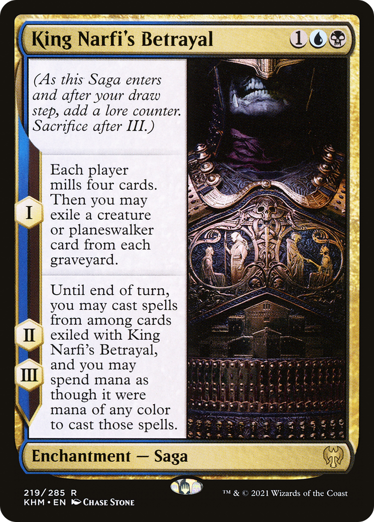 King Narfi's Betrayal (219) [Kaldheim] - Deck Out Gaming
