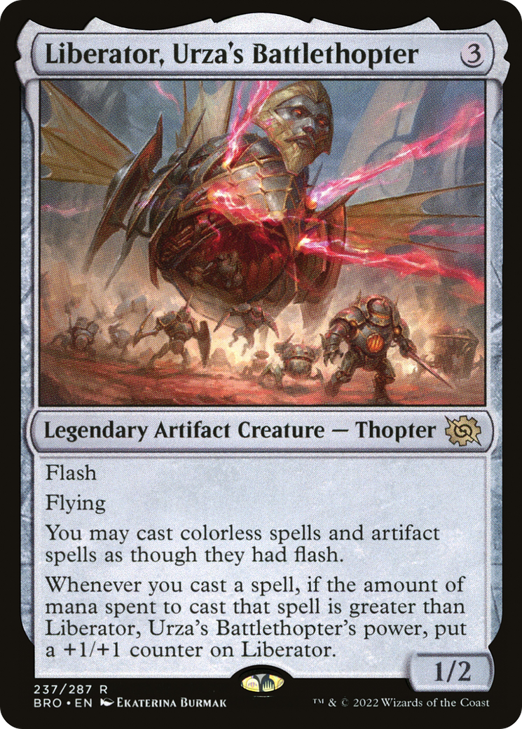 Liberator, Urza's Battlethopter (237) [The Brothers' War] - Deck Out Gaming
