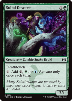 Sultai Devotee (160) [Tarkir: Dragonstorm] foil - Deck Out Gaming