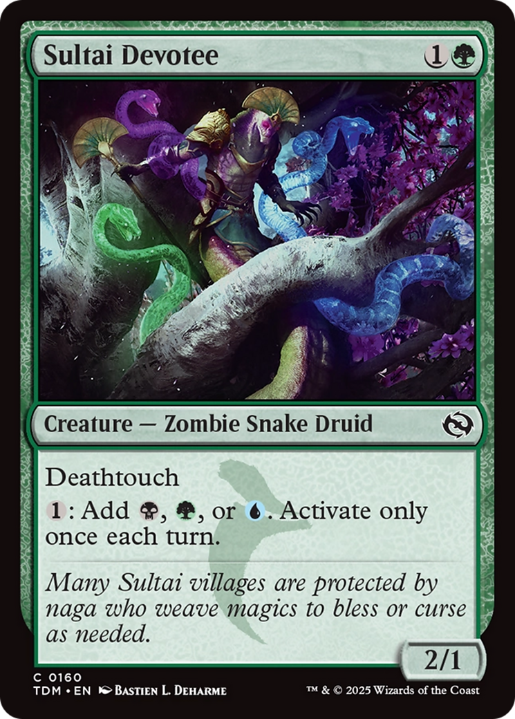 Sultai Devotee (160) [Tarkir: Dragonstorm] - Deck Out Gaming