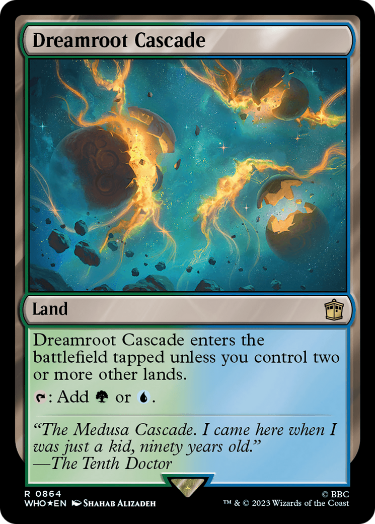 Dreamroot Cascade (Surge Foil) (864) [Doctor Who] foil - Deck Out Gaming