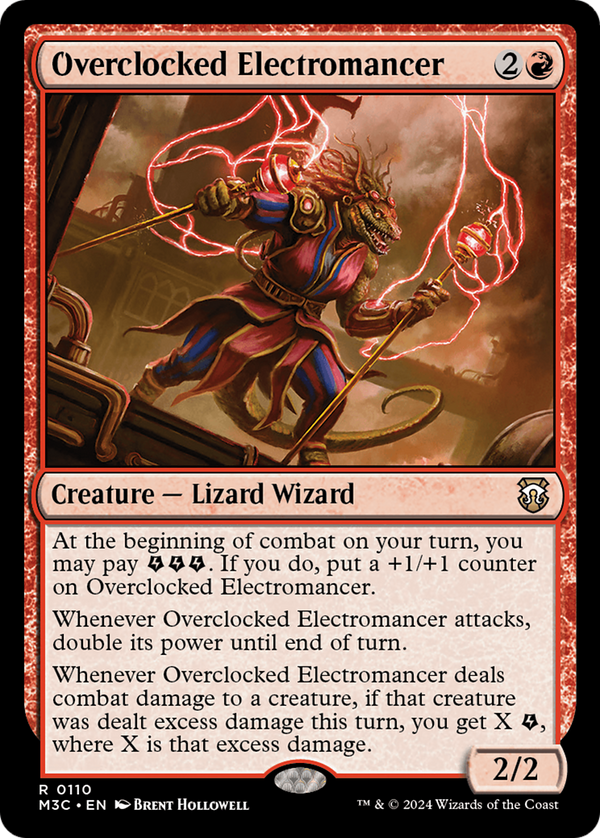 Overclocked Electromancer (110) [Modern Horizons 3 Commander] - Deck Out Gaming