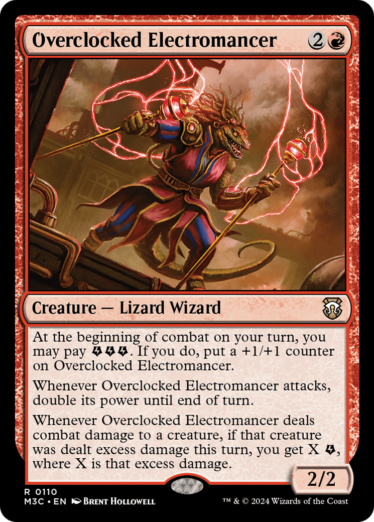 Overclocked Electromancer (110) [Modern Horizons 3 Commander] - Deck Out Gaming