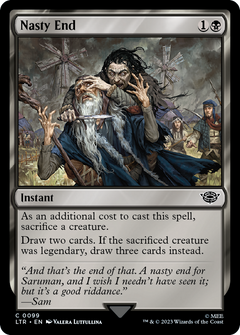 Nasty End (99) [The Lord of the Rings: Tales of Middle-earth] foil - Deck Out Gaming