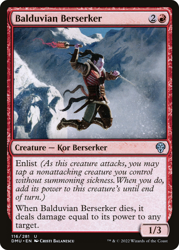 Balduvian Berserker (116) [Dominaria United] foil - Deck Out Gaming