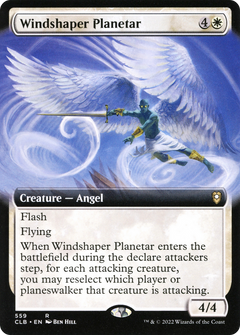 Windshaper Planetar (Extended Art) (559) [Commander Legends: Battle for Baldur's Gate] - Deck Out Gaming