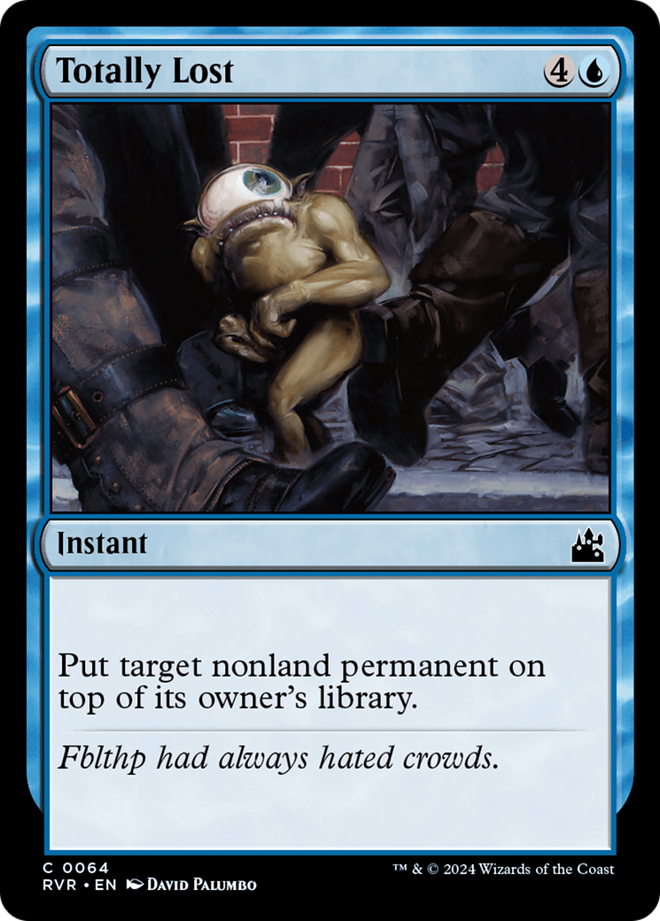 Totally Lost (64) [Ravnica Remastered] foil - Deck Out Gaming