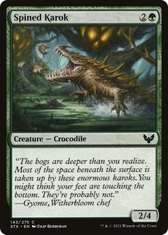 Spined Karok (143) [Strixhaven: School of Mages] - Deck Out Gaming