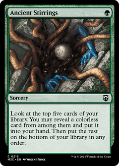Ancient Stirrings (219) [Modern Horizons 3 Commander] - Deck Out Gaming