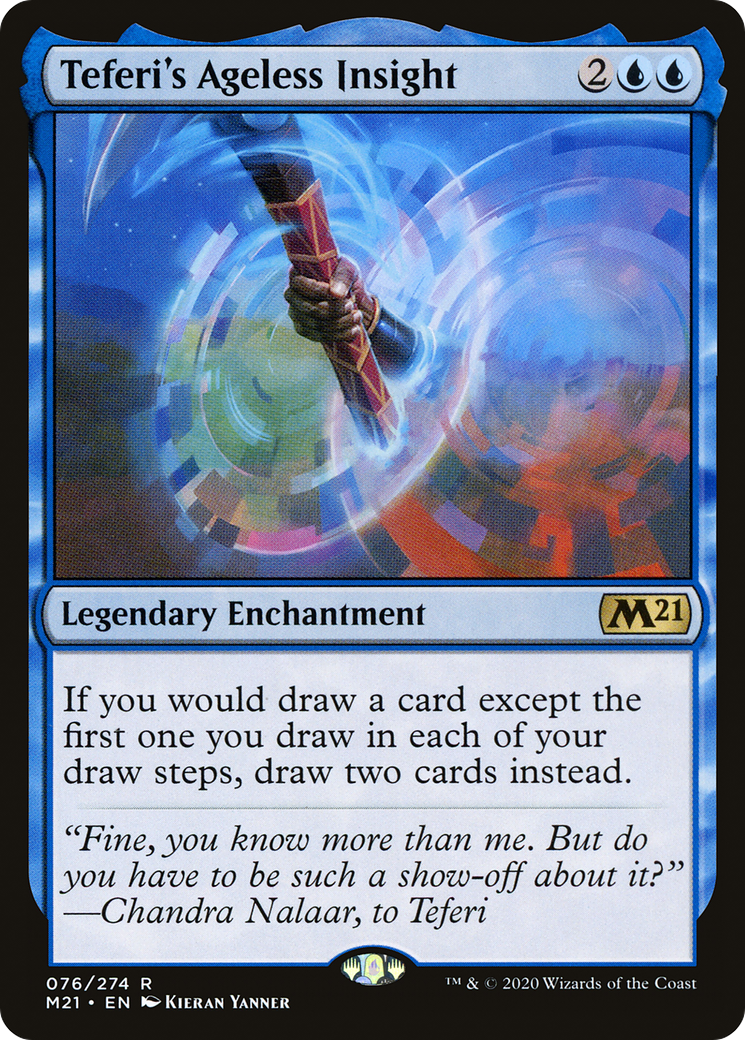 Teferi's Ageless Insight (76) [Core Set 2021] - Deck Out Gaming