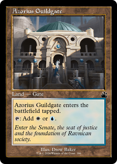 Azorius Guildgate (Retro Frame) (396) [Ravnica Remastered] - Deck Out Gaming