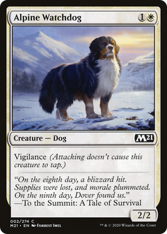 Alpine Watchdog (2) [Core Set 2021] foil - Deck Out Gaming