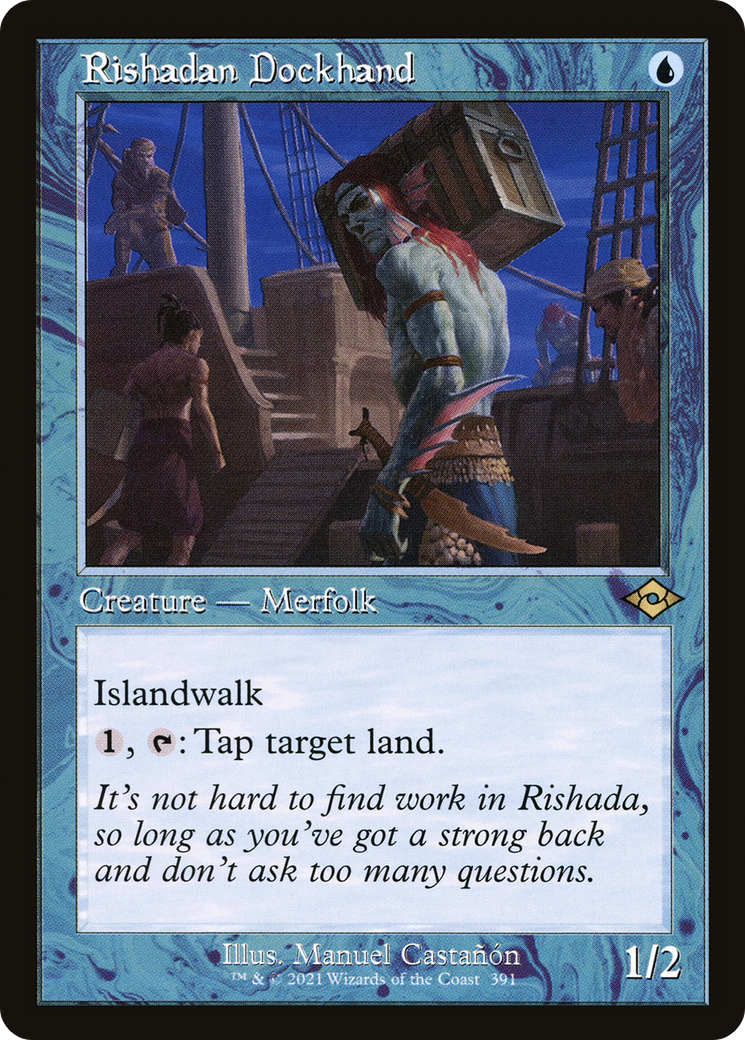 Rishadan Dockhand (Retro Frame) (391) [Modern Horizons 2] - Deck Out Gaming