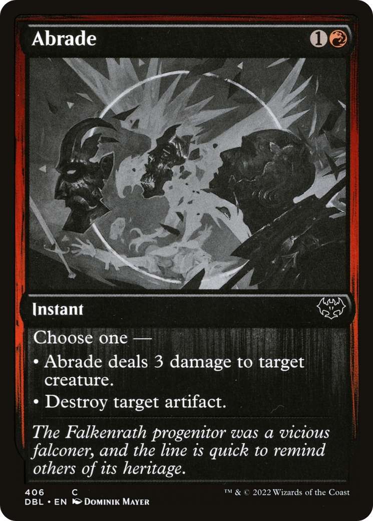 Abrade (406) [Innistrad: Double Feature] - Deck Out Gaming