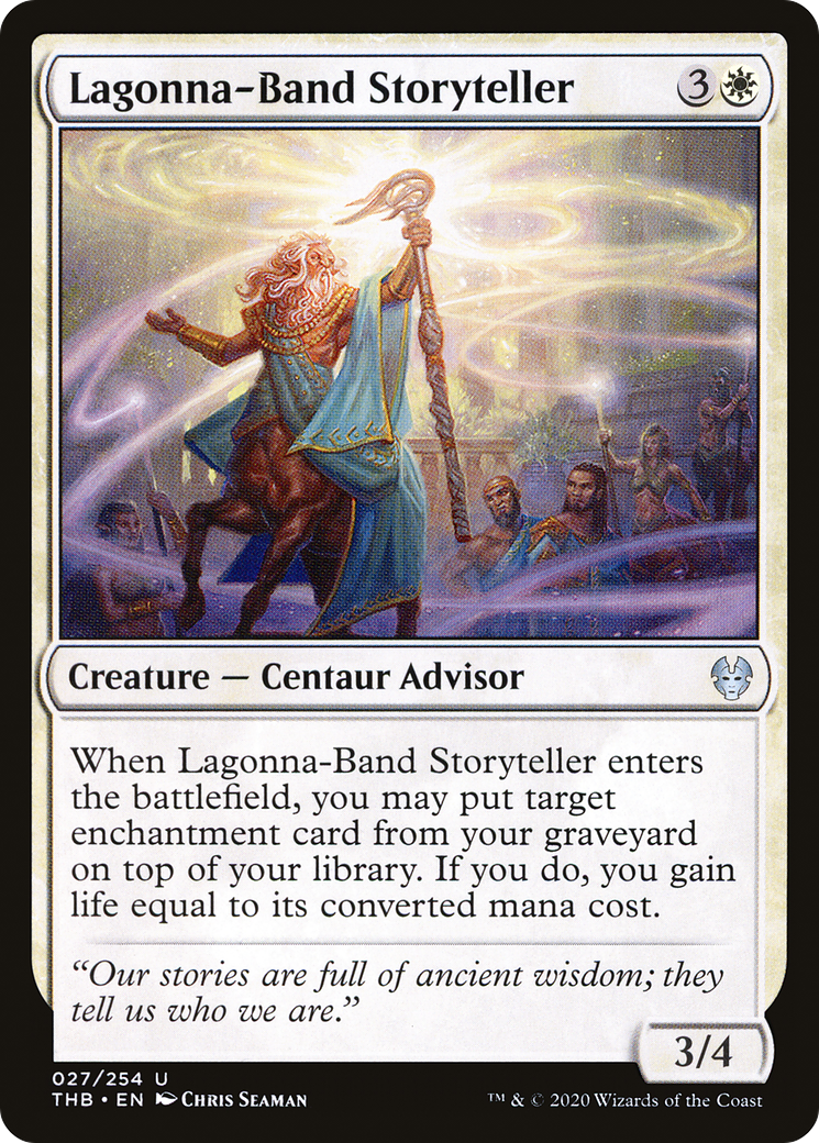 Lagonna-Band Storyteller (27) [Theros Beyond Death] - Deck Out Gaming