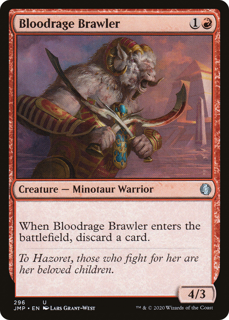 Bloodrage Brawler (296) [Jumpstart] - Deck Out Gaming
