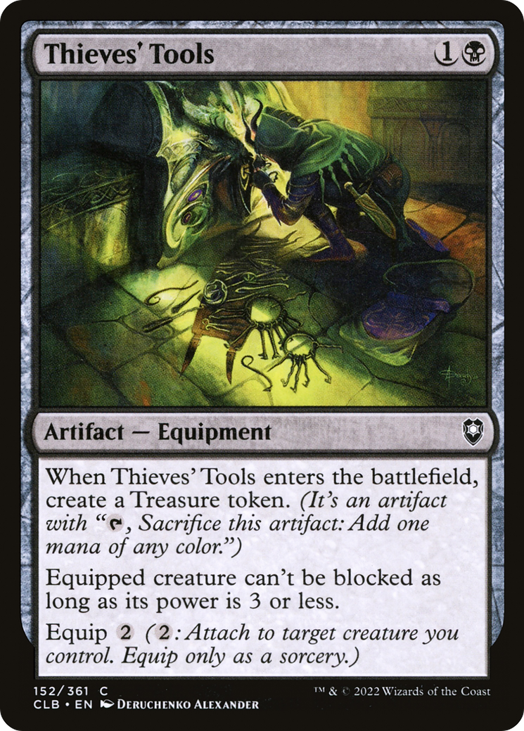 Thieves' Tools (152) [Commander Legends: Battle for Baldur's Gate] - Deck Out Gaming