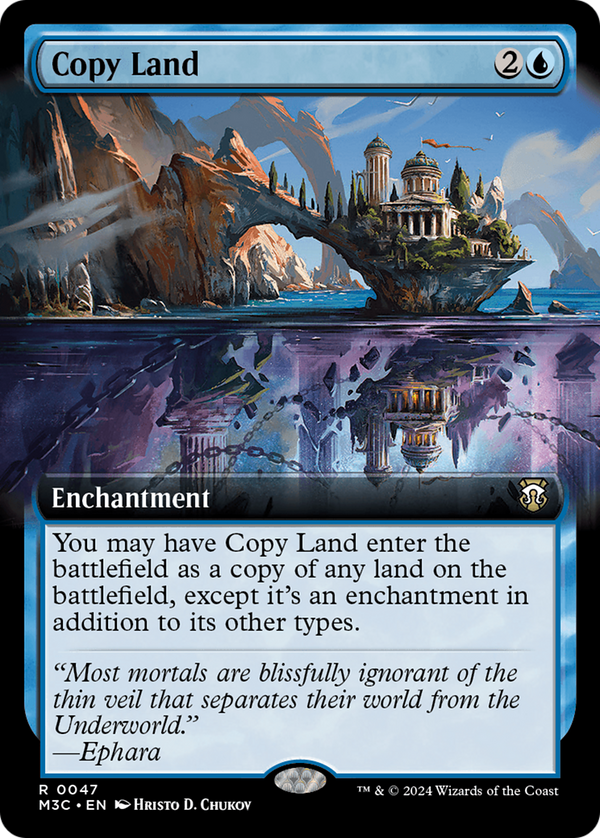 Copy Land (Extended Art) (47) [Modern Horizons 3 Commander] - Deck Out Gaming