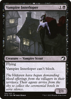 Vampire Interloper (125) [Innistrad: Midnight Hunt] - Deck Out Gaming