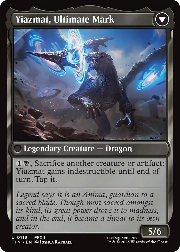 Sidequest: Hunt the Mark // Yiazmat, Ultimate Mark (119) [FINAL FANTASY] foil - Deck Out Gaming