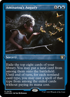 Aminatou's Augury (Foil Etched) (479) [Commander Masters] foil - Deck Out Gaming