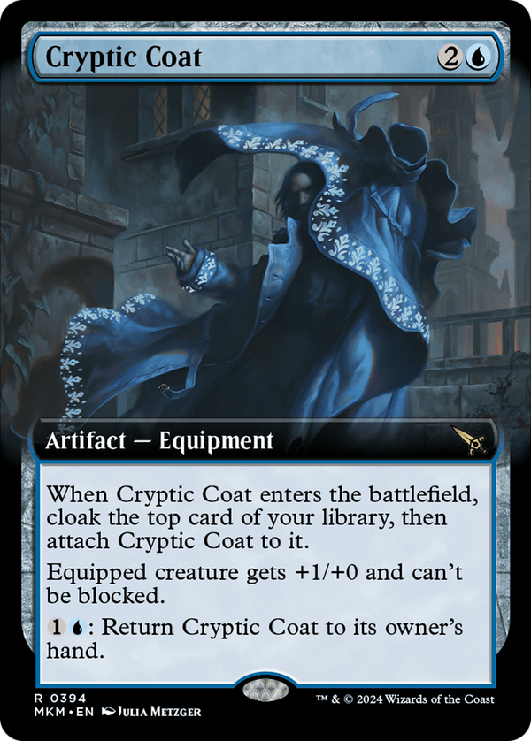 Cryptic Coat (Extended Art) (394) [Murders at Karlov Manor] foil - Deck Out Gaming