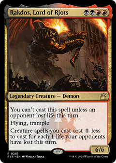 Rakdos, Lord of Riots (215) [Ravnica Remastered] - Deck Out Gaming