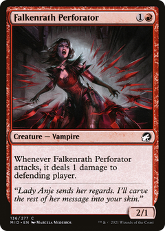 Falkenrath Perforator (136) [Innistrad: Midnight Hunt] foil - Deck Out Gaming
