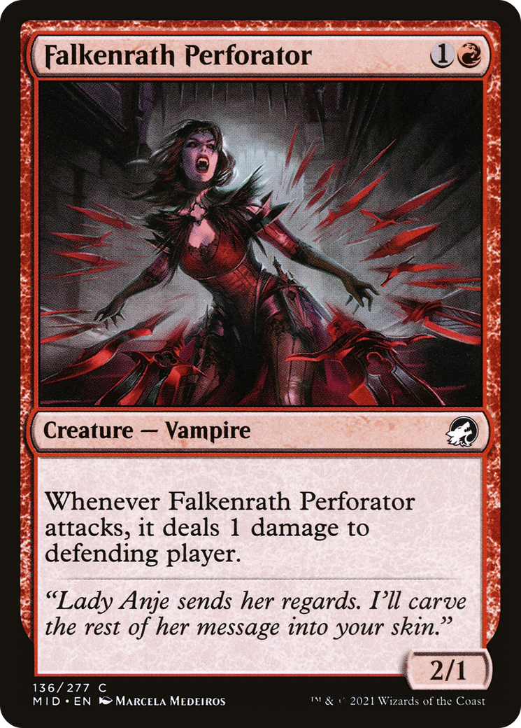 Falkenrath Perforator (136) [Innistrad: Midnight Hunt] - Deck Out Gaming